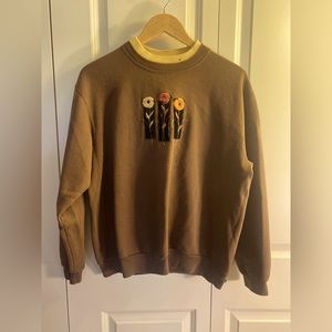 Very Rare Limited Edition 90’s Top Stitch By Morning Sun Vintage Sweatshirt.